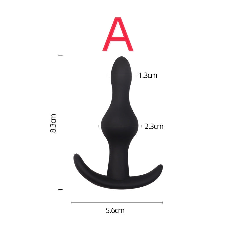 Butt Plug - Tapón Anal | 4 Estilo | Negro | A16