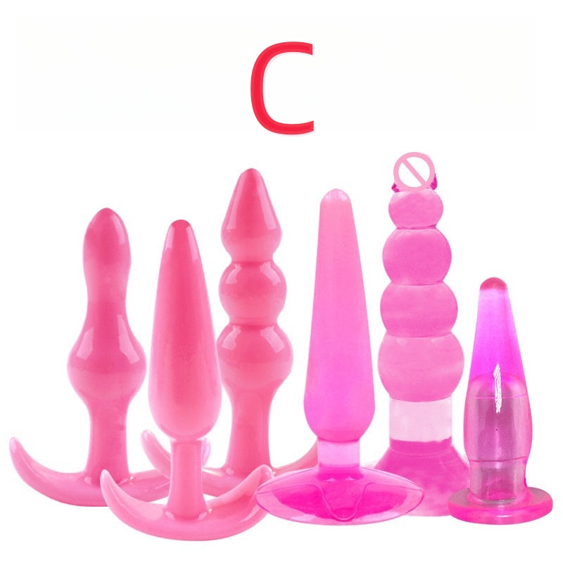 Plug Anal | Set de 6 | 2.2CM-3CM | TPR | A40