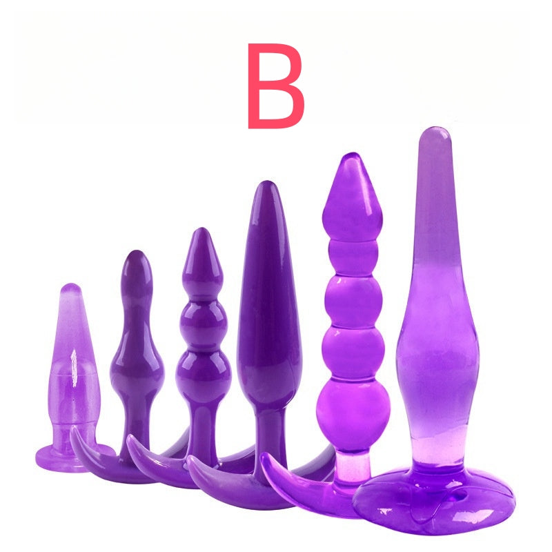 Plug Anal | Set de 6 | 2.2CM-3CM | TPR | A40