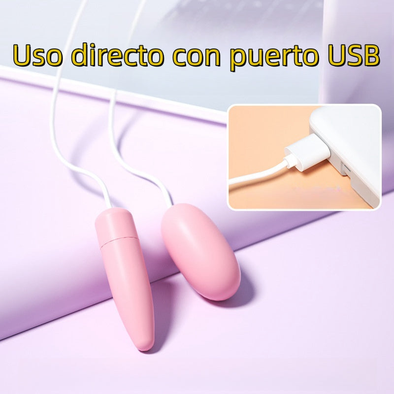 Huevito | 2 Funciones | 12 modos | 7cm x 3.0cm | Conexión USB directa | C67