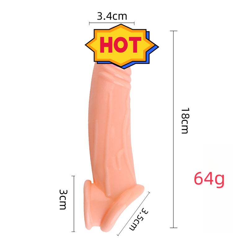 Funda / Extensor para Pene | 18CM x 3.4CM | TPE | A39