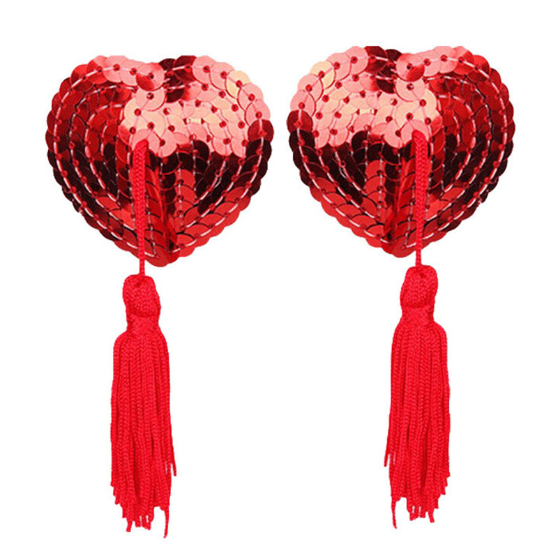 Tapa de pezón | Varios colores | Kit de 2 | Diseño corazón | C124