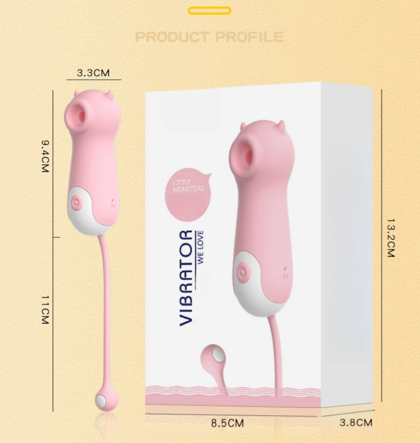 Succiónador | 10 Modos | 9.4cm x 3.7cm | Recargable-usb | C66