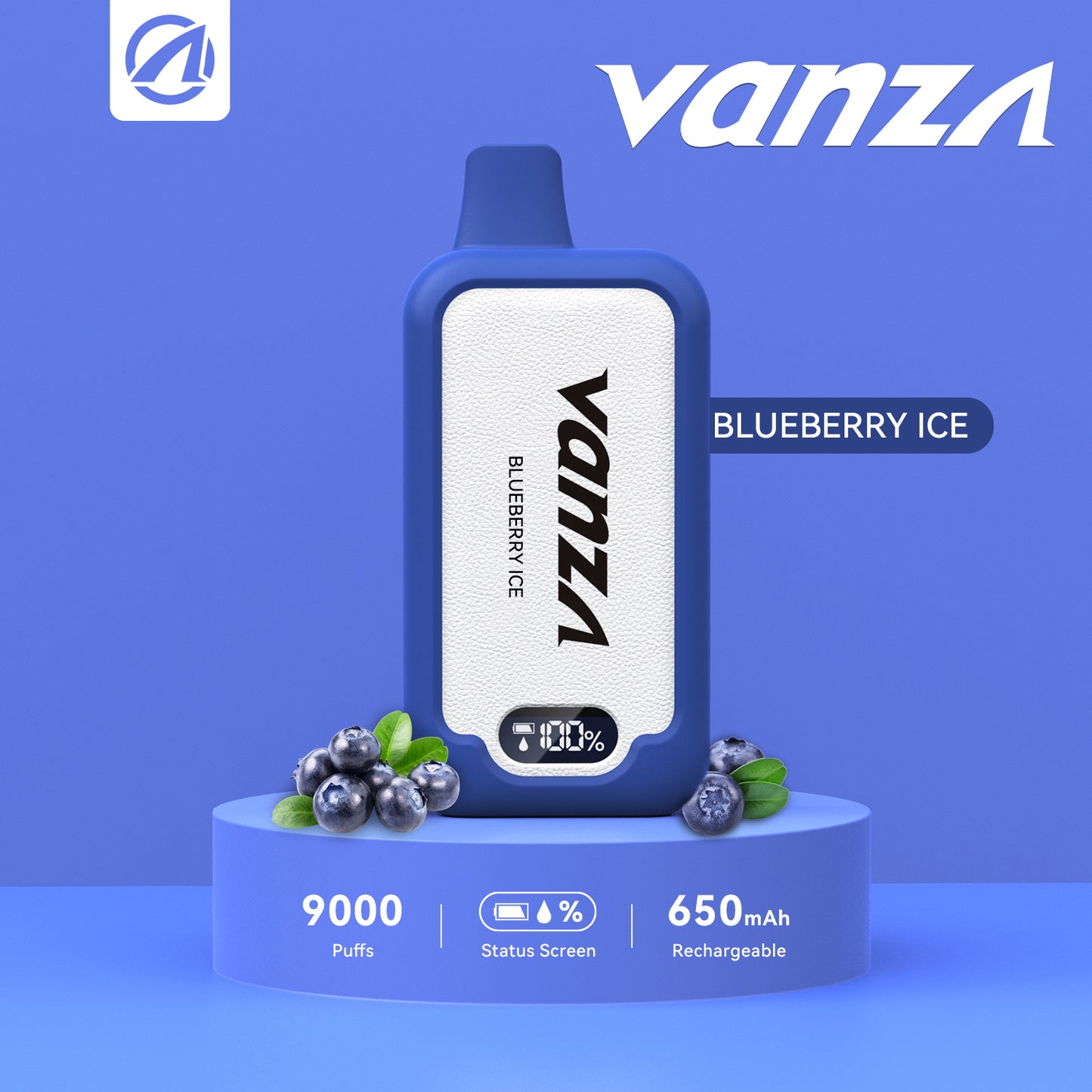 Vanza 9000 puff | 16ml | 7 sabores | Recargable