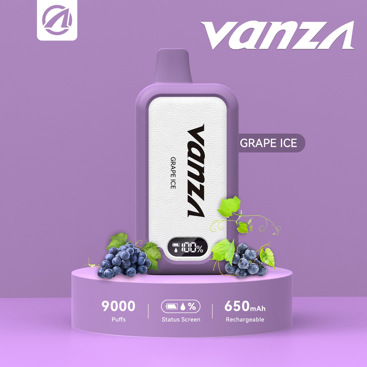 Vanza 9000 puff | 16ml | 7 sabores | Recargable