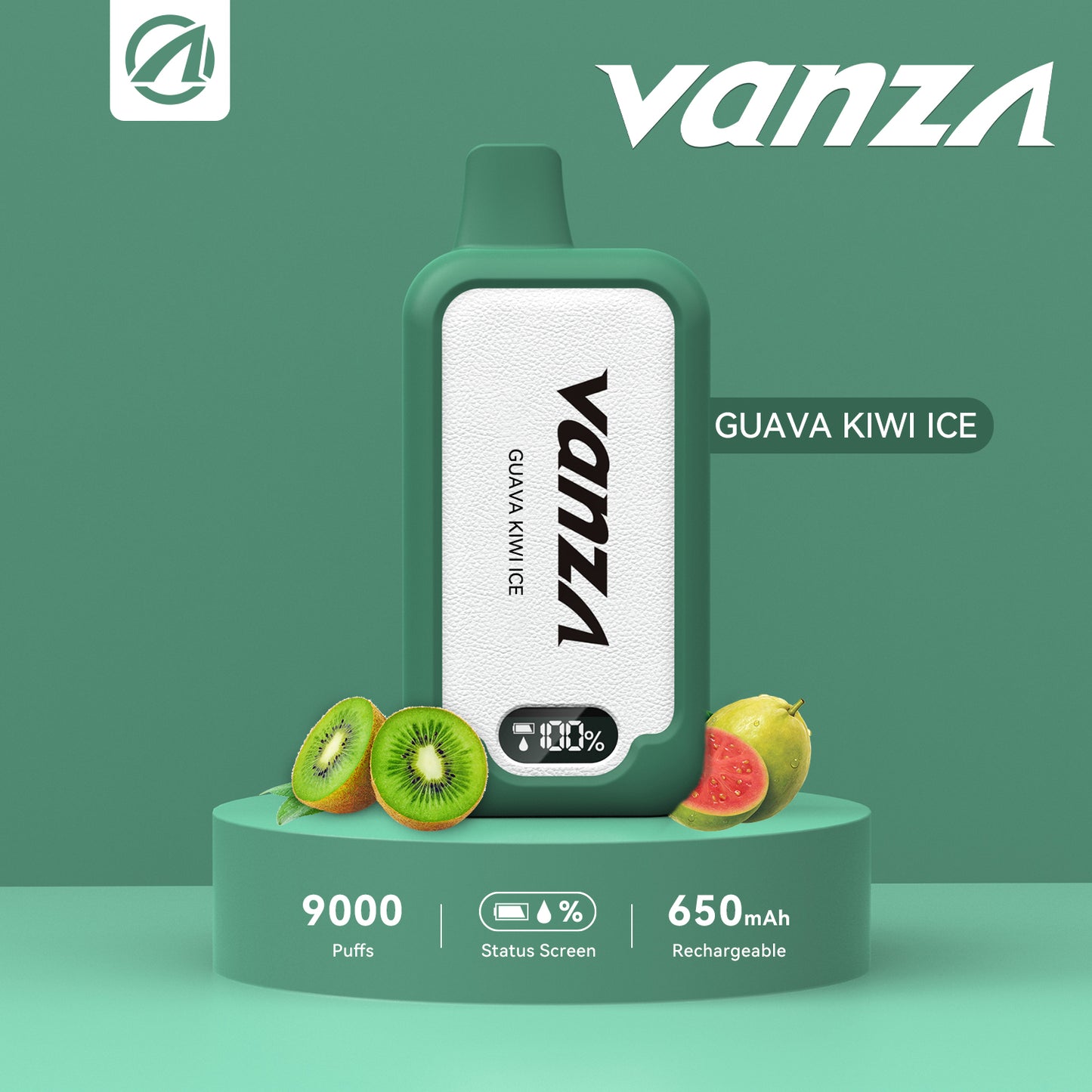 Vanza 9000 puff | 16ml | 7 sabores | Recargable