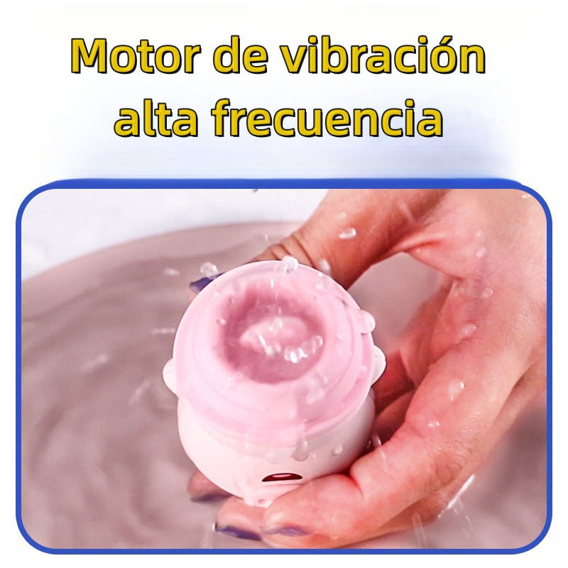 Vibrador | Simulación oral | 6 Modos | 8.1 cm x 4.6 cm | Recargable-usb | C90