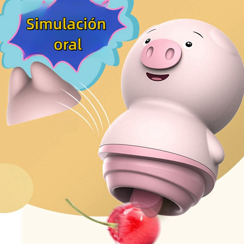 Vibrador | Simulación oral | 6 Modos | 8.1 cm x 4.6 cm | Recargable-usb | C90