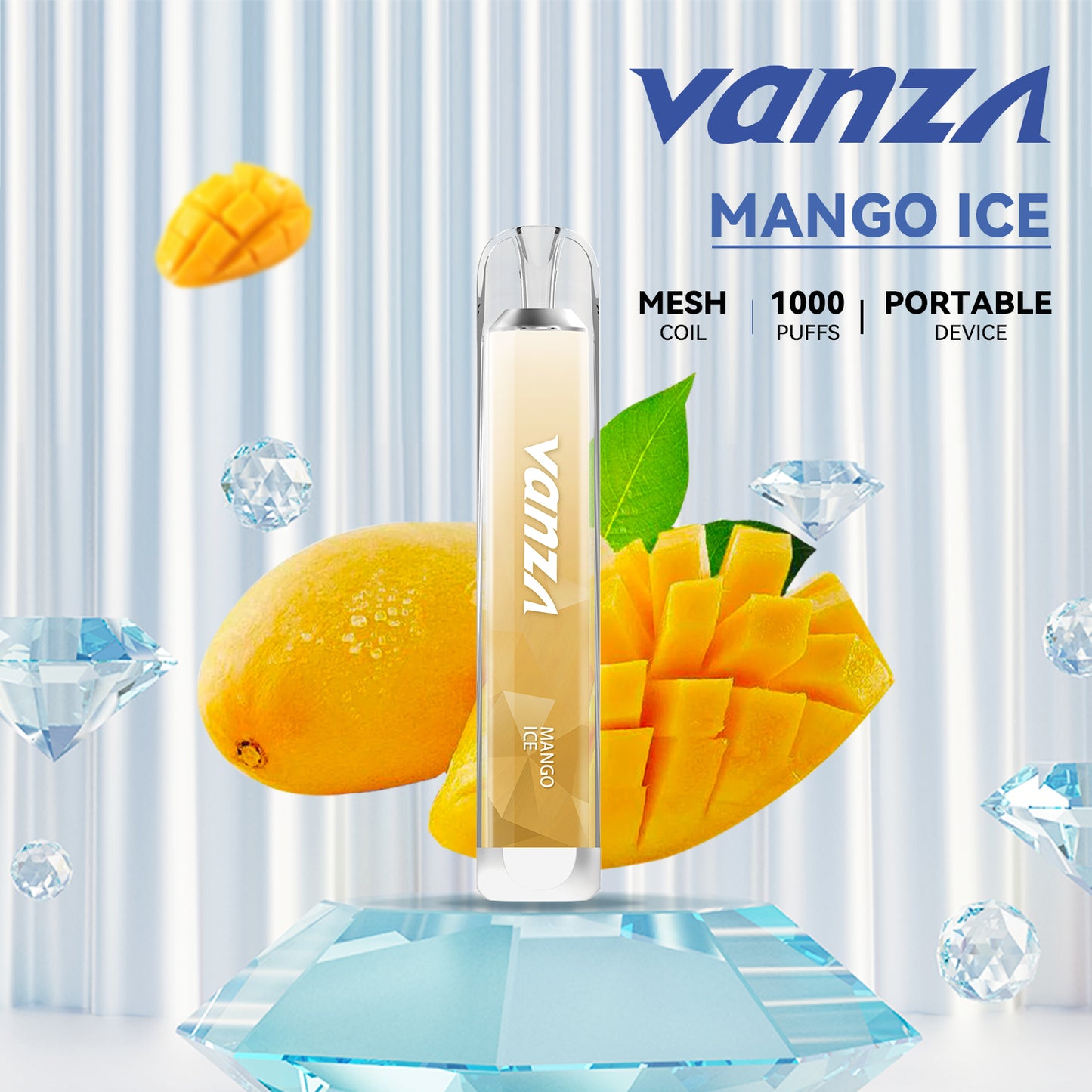 Vanza 1000 puff | 4ml | 7 sabores