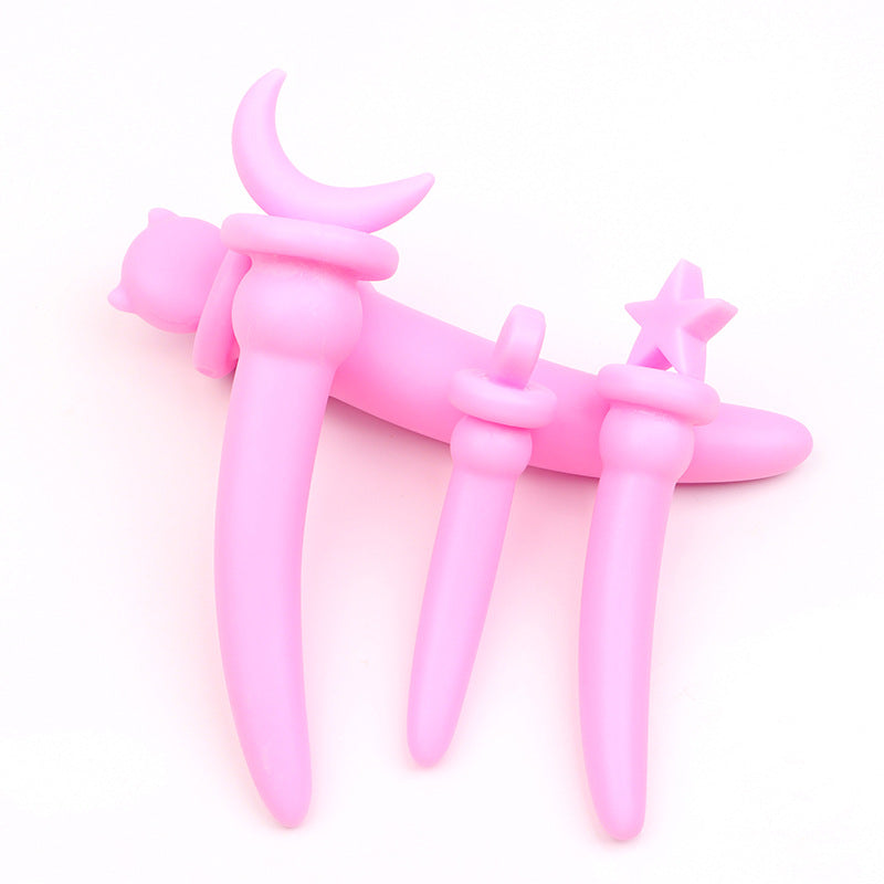 Butt Plug - Tapón Anal | 4 Estilo | Rosado | A15