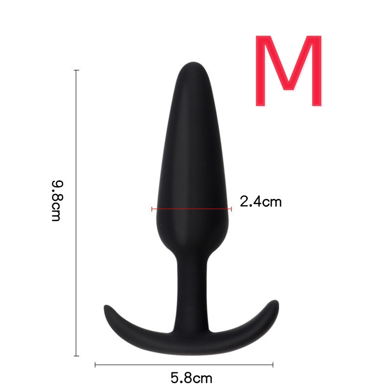 Butt Plug - Tapón Anal | S / M / L | Silocona | Negro | A21