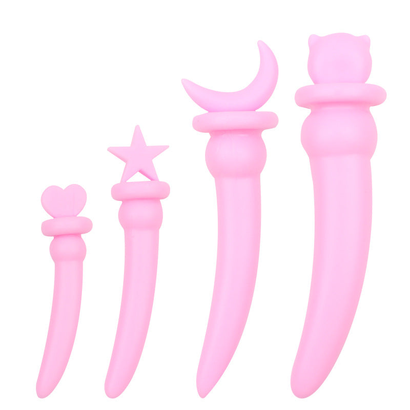 Butt Plug - Tapón Anal | 4 Estilo | Rosado | A15