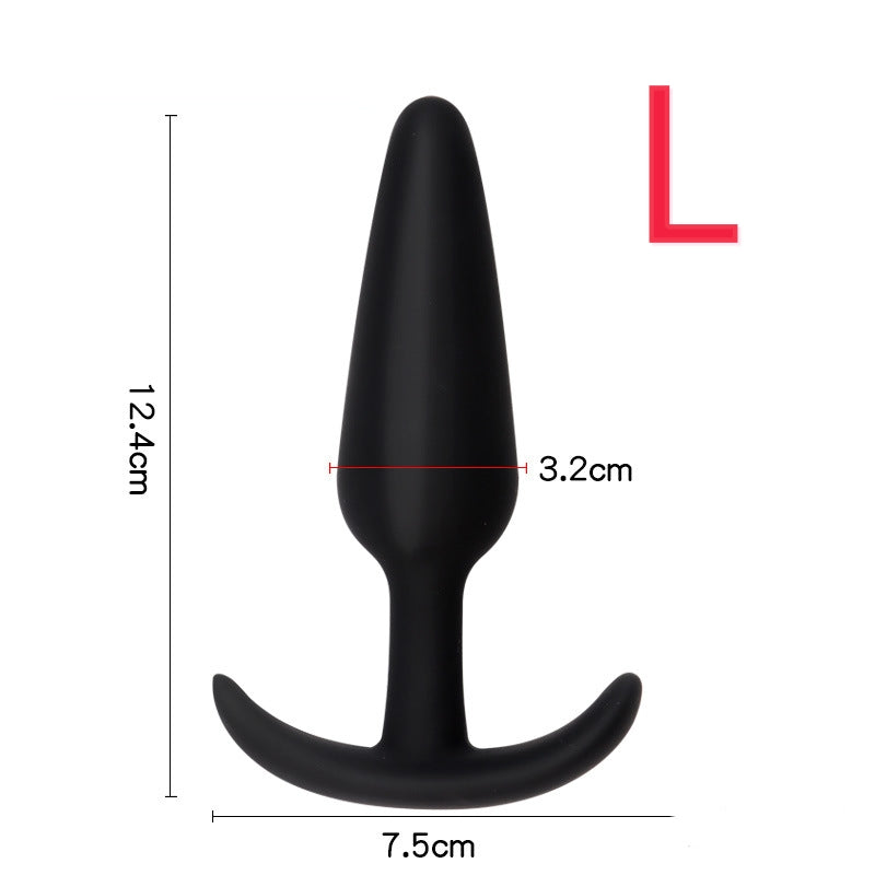 Butt Plug - Tapón Anal | S / M / L | Silocona | Negro | A21