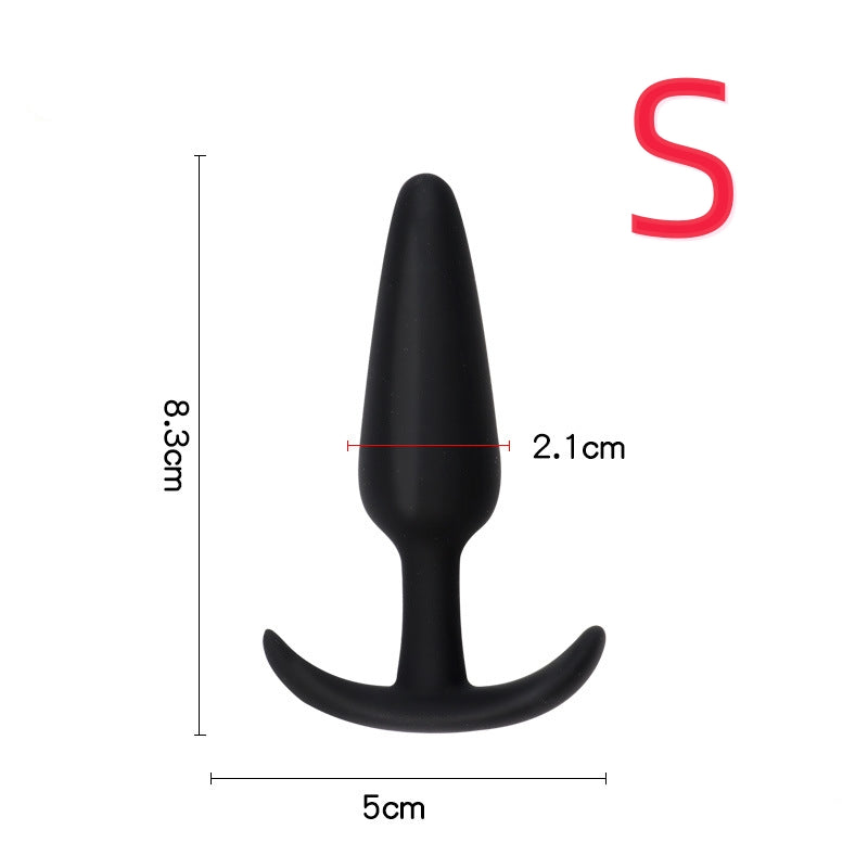 Butt Plug - Tapón Anal | S / M / L | Silocona | Negro | A21