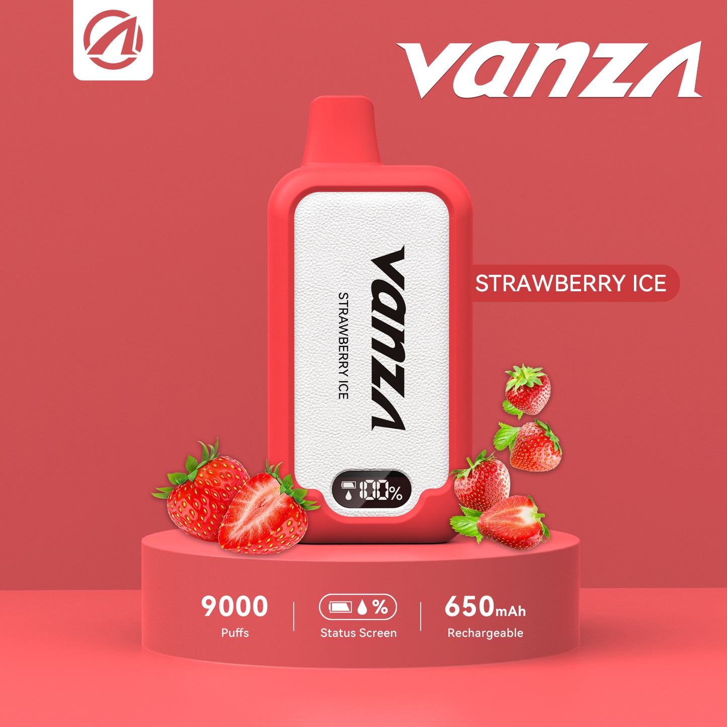 Vanza 9000 puff | 16ml | 7 sabores | Recargable