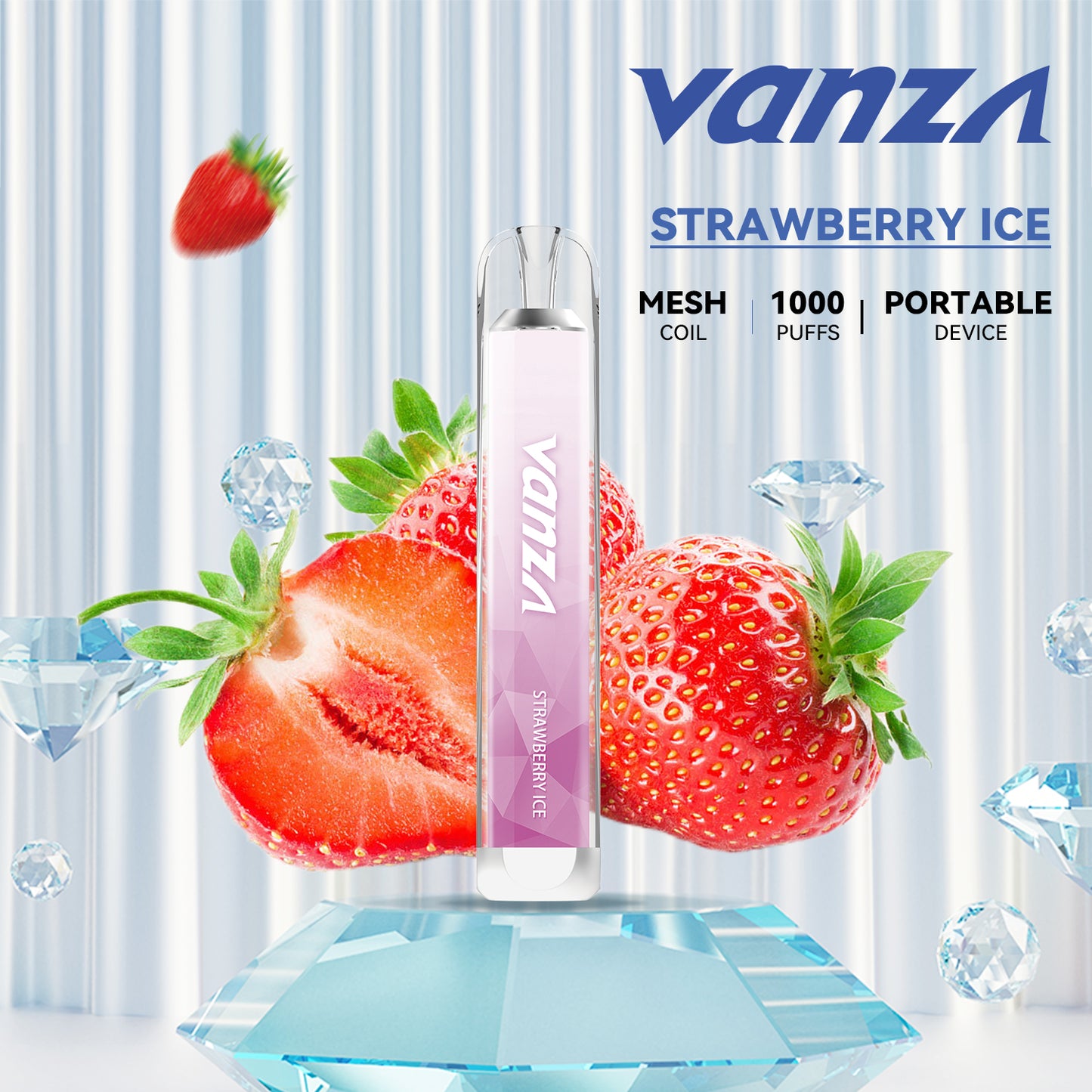 Vanza 1000 puff | 4ml | 7 sabores
