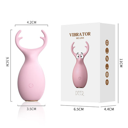 Vibrador | Multiusos | 10 modos | 9.5cm x 4.2 cm| Recargable-usb | C93