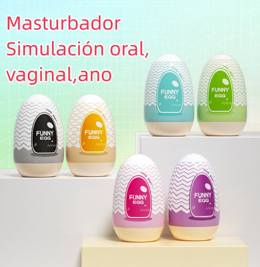 Masturbador | Masculino | Oral | Vaginal | Ano | 7.5cm x 5cm | C62