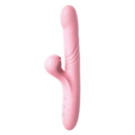 Vibrador de empuje | Succión | 10+10 modos | 24cm x 3.6cm | Recargable-usb | B60