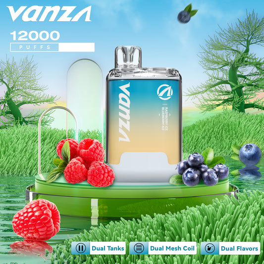 Vanza 12000 puff | 11ml x 2 | 2 sabores en 1 | Recargable