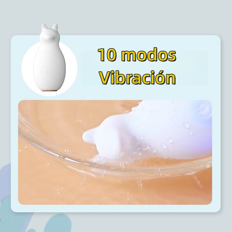 Vibrador | Multiusos | 10 modos | 7.5cm x 3.5cm | Recargable-usb | C91