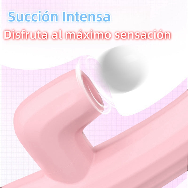 Vibrador | Succión | 10 modos | 21.3cm x 3.6cm | Recargable-usb | C112