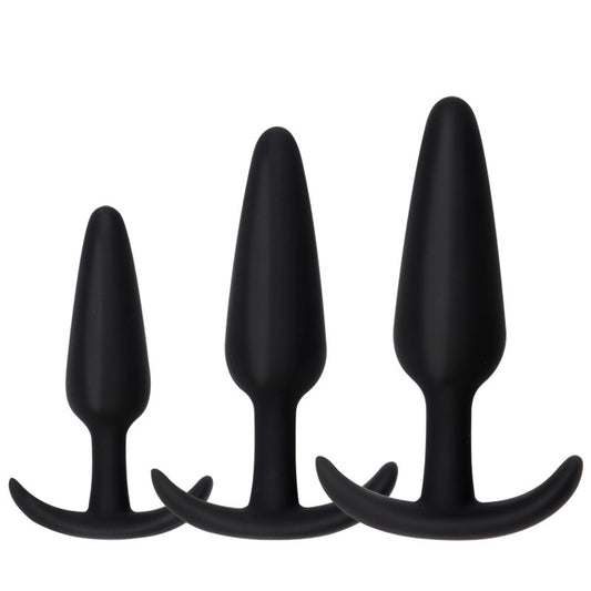 Butt Plug - Tapón Anal | S / M / L | Silocona | Negro | A21