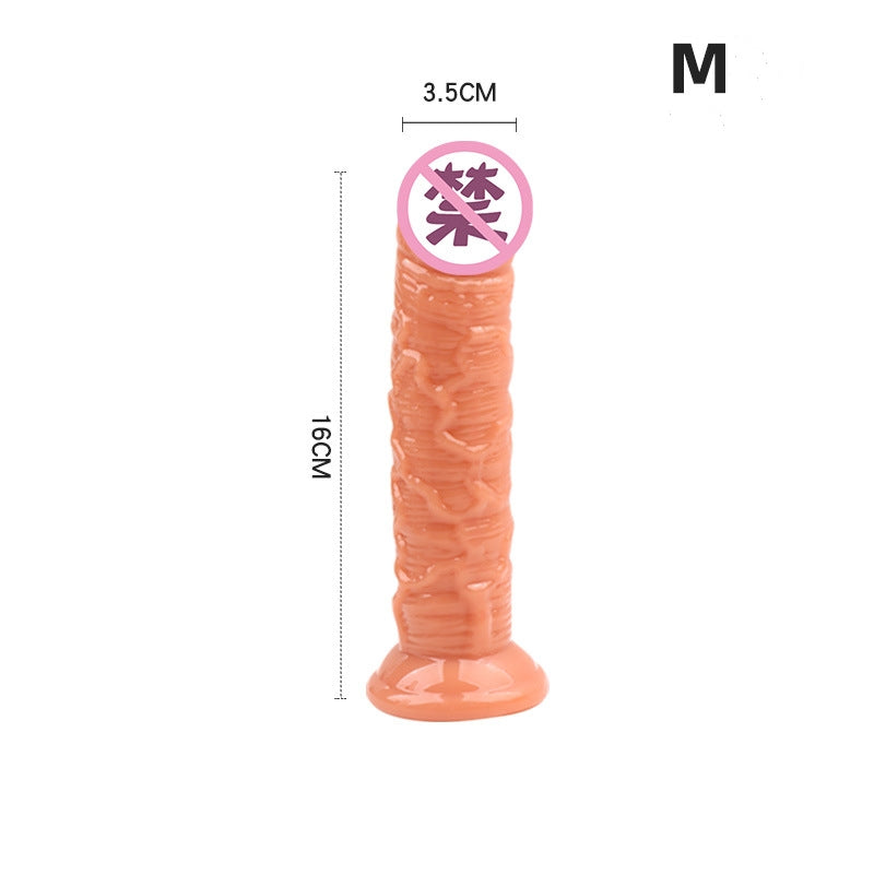 Dildo | Piel | Rosado | Morado | Transparente | M/L/XL | A25